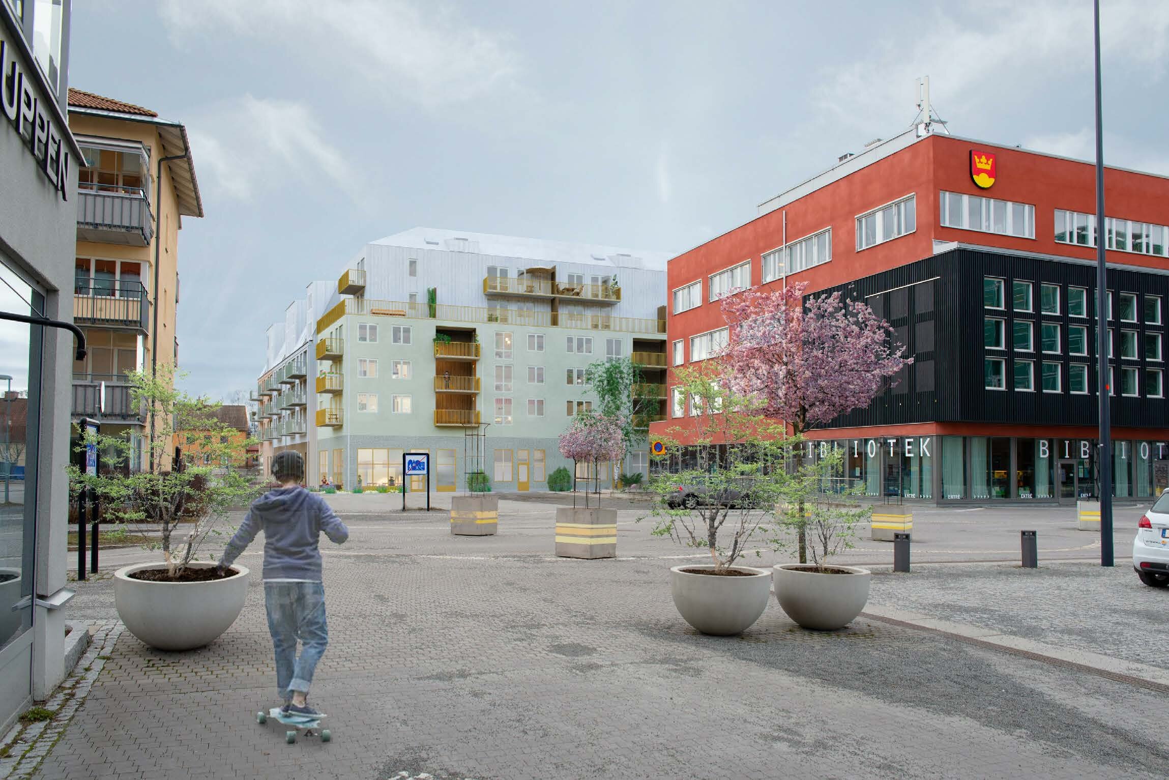 Segerdal, Knivsta centrum